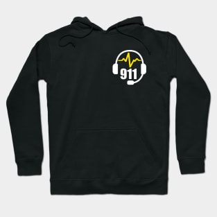 911 Dispatcher Headset Hoodie